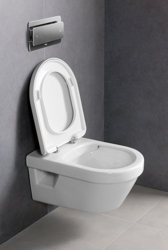 אסלה תלויה אומניה omnia | רימליס | אורך 56 ס"מ | Villeroy & Boch
