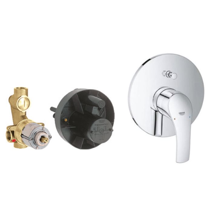 אינטרפוץ 4 דרך קומפלט דגם יורו-סמארט GROHE – תמונה 6
